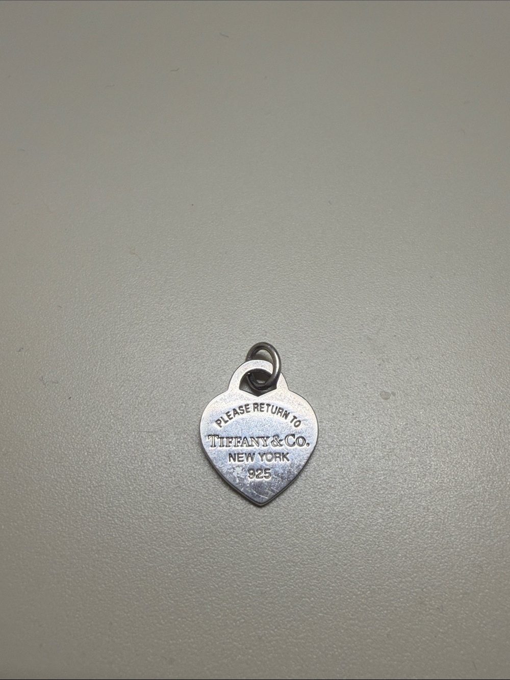 Tiffany & Co. Silver Heart Tag Pendant - Sterling 925